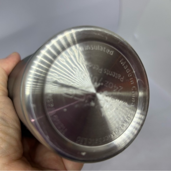 Reduce Cold Temp Gray Stainless Steel Tumbler 24oz - Picture 4 of 12